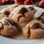 Gingerbread Kiss Cookies