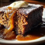 Gingerbread Molasses Pudding Cake
