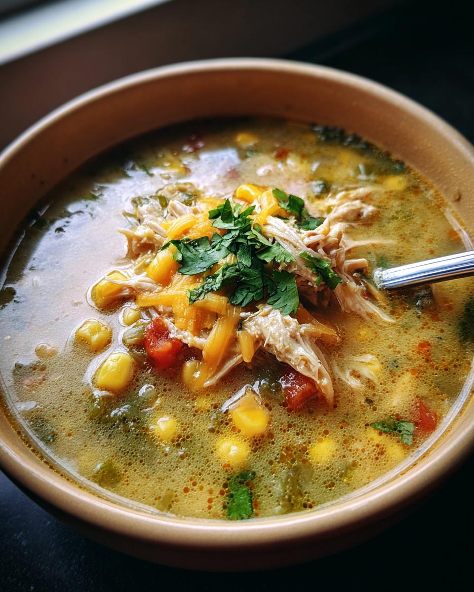 35-Minute Green Chile Chicken Soup Recipe: Creamy Comfort Magic 5 Green Chile Chicken Soup - detail 1