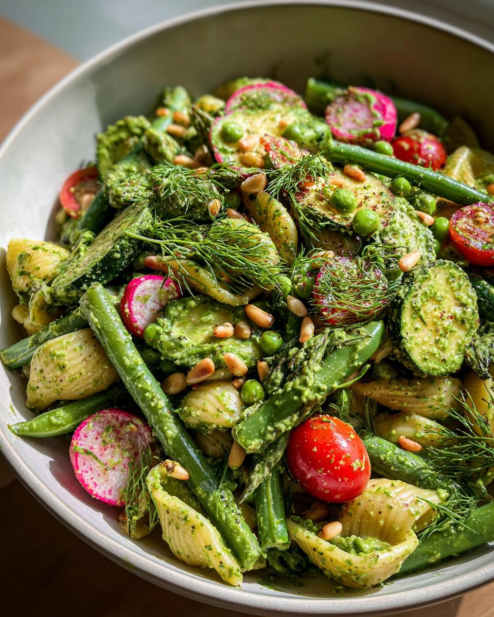 Creamy Green Goddess Pasta Salad Recipe in Just 30 Minutes 6 Green Goddess Pasta Salad - detail 2