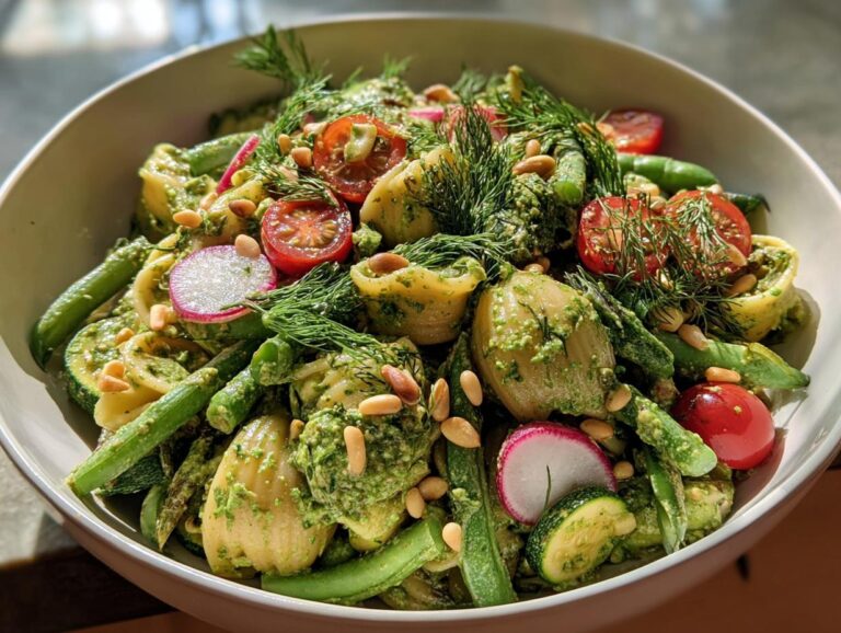 Green Goddess Pasta Salad