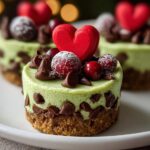 Grinch Mini Cheesecakes