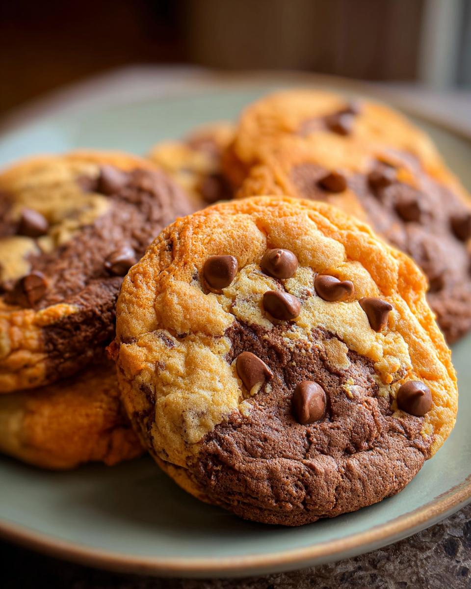 Irresistible 3-Ingredient Harvest Marble Chocolate Chip Cookies 6 Harvest Marble Chocolate Chip Cookies - detail 2