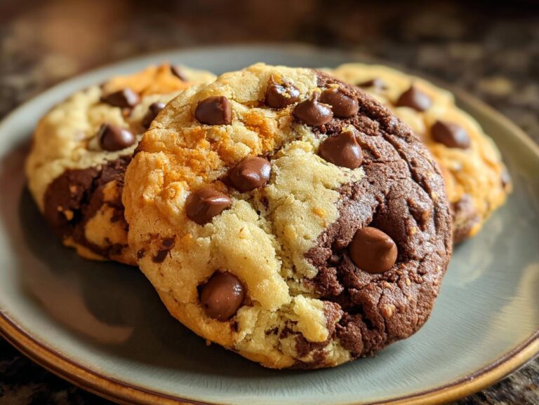 Harvest Marble Chocolate Chip Cookies