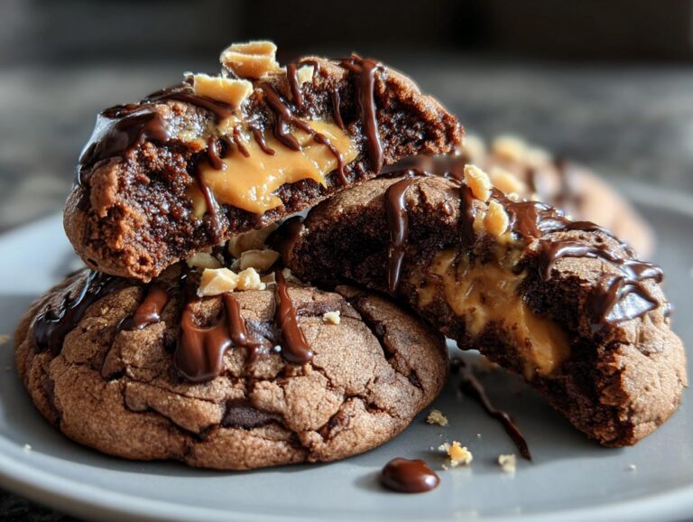 High Protein Lava Cookies
