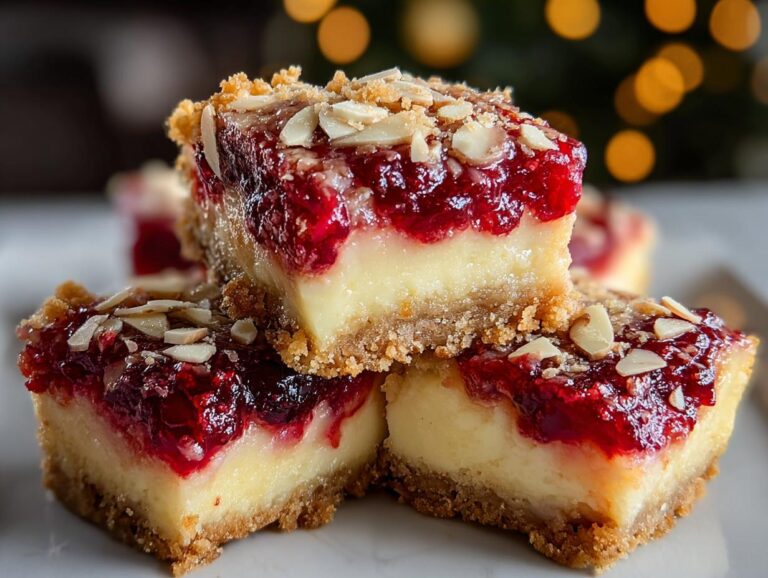 Holiday Cheesecake Bars