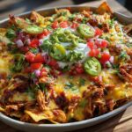 Loaded Chicken Fajita Nachos