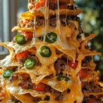 Loaded Nacho Tower stacks