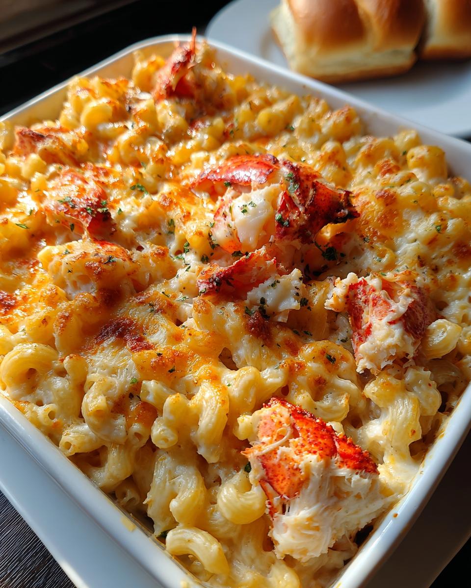 Creamy Lobster Mac and Cheese Recipe with 3 Cheeses 6 Lobster Mac and Cheese - detail 2