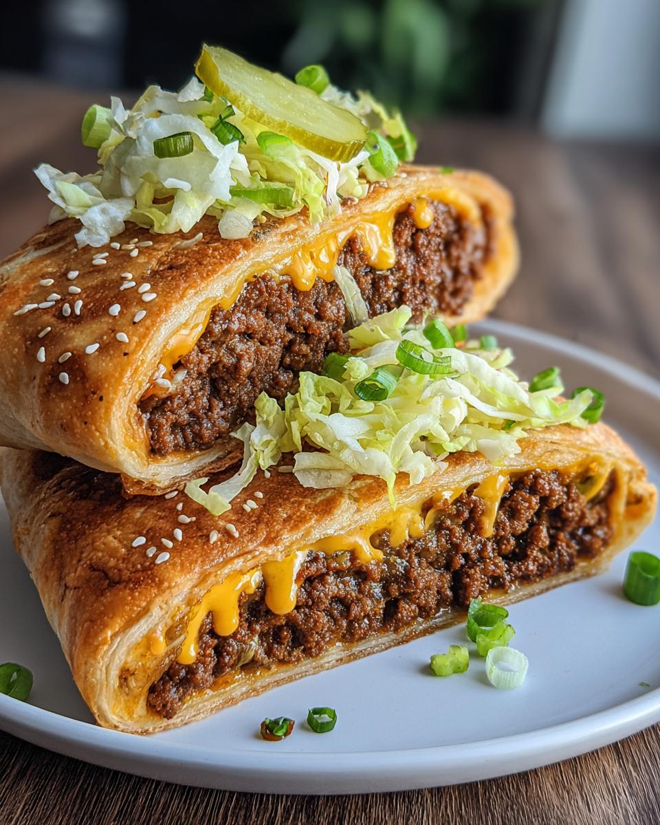 Low Carb Big Mac Wraps - detail 1