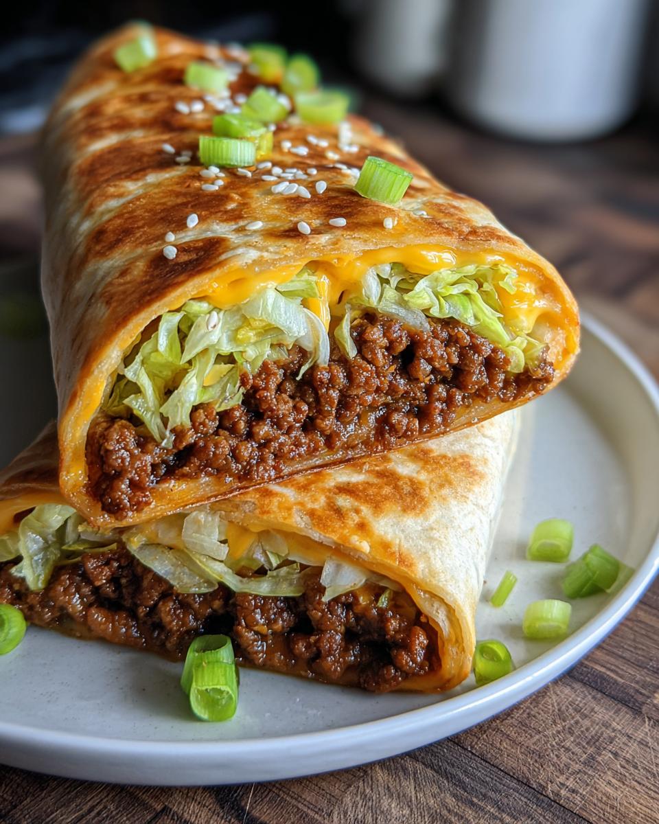 Low Carb Big Mac Wraps - detail 2