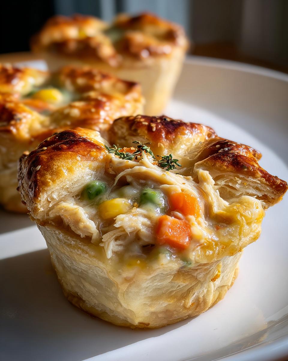 Mini Chicken Pot Pies: 30-Minute Family Favorite Perfection 5 Mini Chicken Pot Pies - detail 1