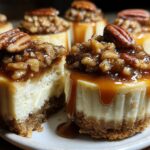 Mini Pecan Pie Cheesecakes
