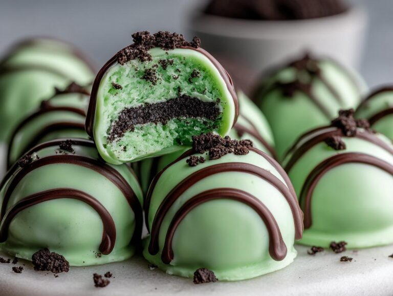 Mint Oreo Truffles