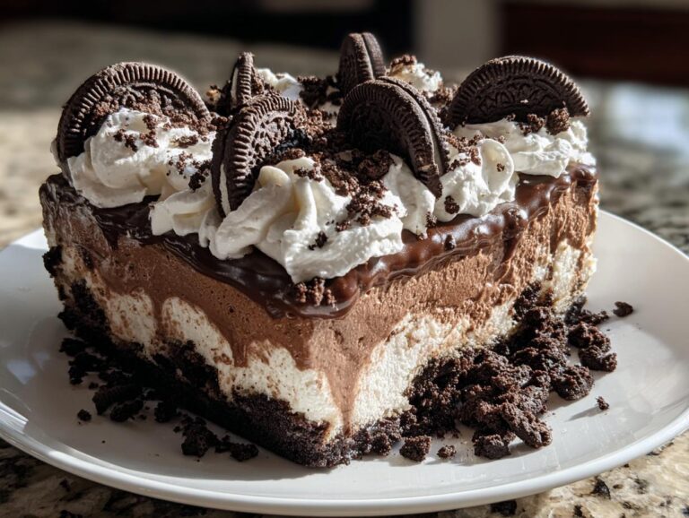 Mocha Oreo Dirt Cake