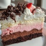 Neapolitan Layered Cake