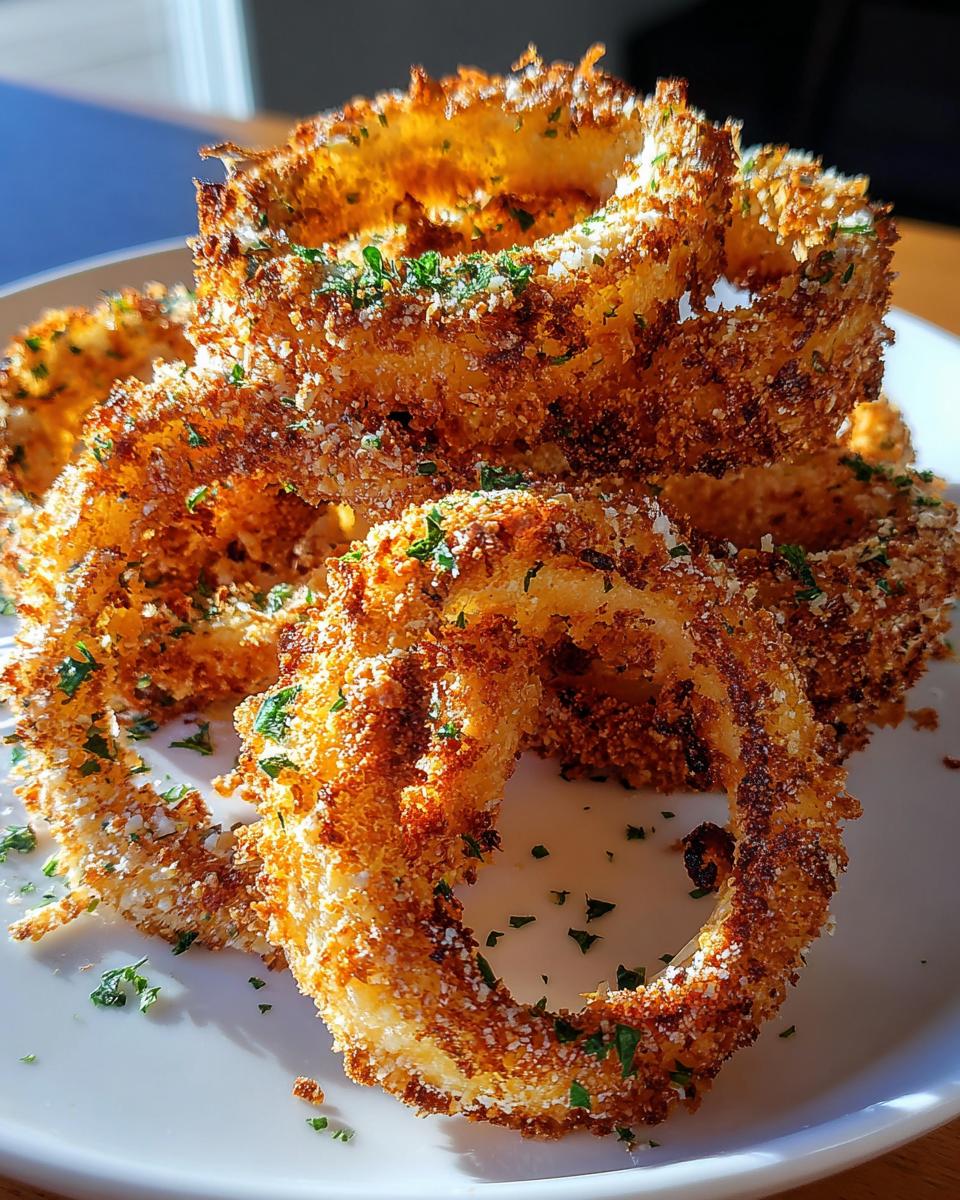 Crispy Parmesan Onion Ring Chips: 3 Secrets to Perfect Crunch 5 Parmesan Onion Ring Chips - detail 1