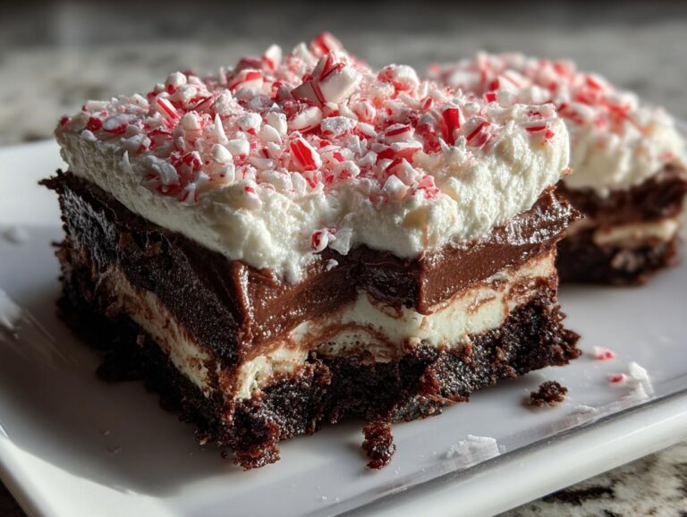 Peppermint Chocolate Lasagna