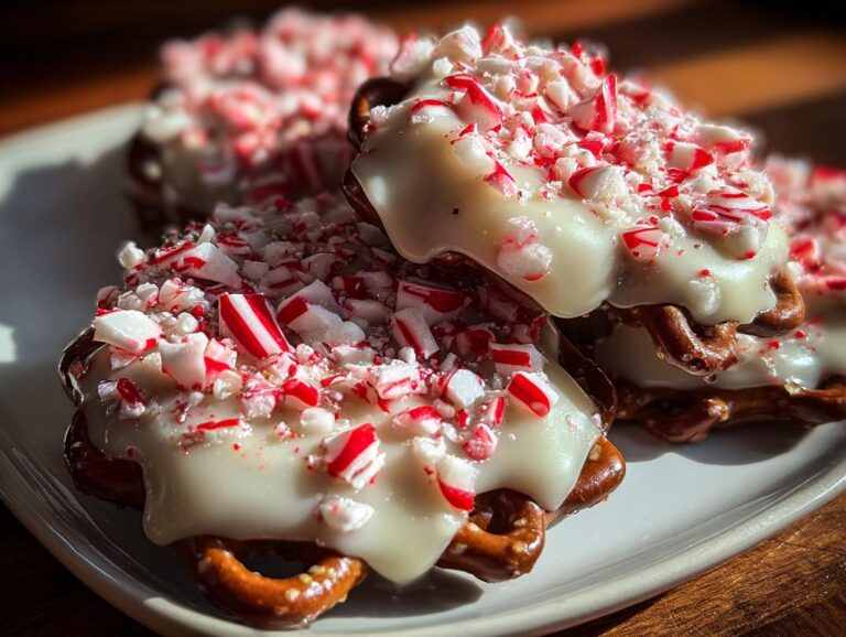Peppermint Pretzel Crisps