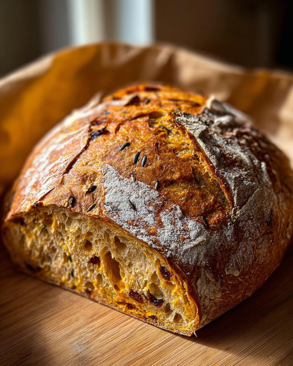 1 Perfect Pumpkin Sourdough Bread Recipe You'll Adore 6 Pumpkin Sourdough Bread - detail 2