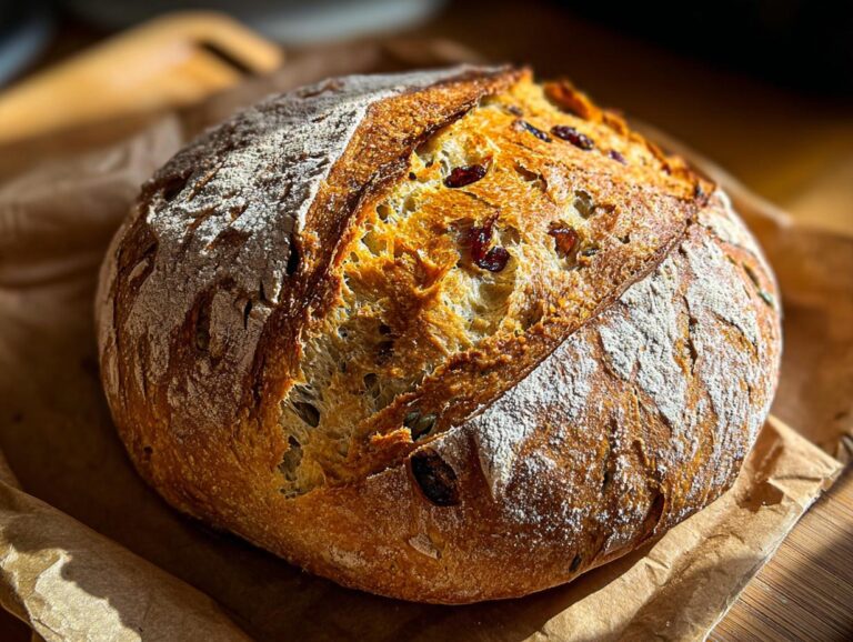 Pumpkin Sourdough Bread