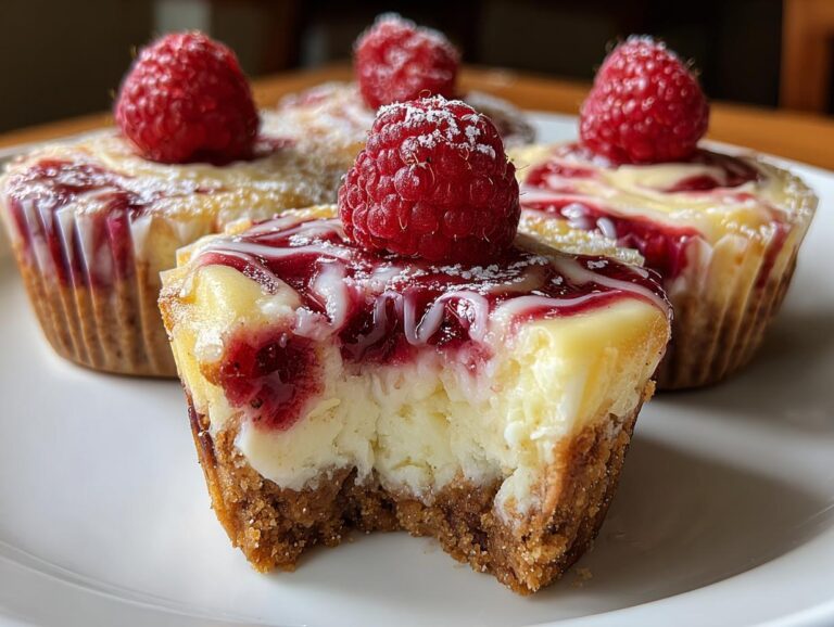 Raspberry Cheesecake Cupcakes