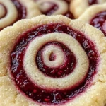 Raspberry Swirl Sugar Cookies