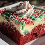Red Velvet Poke Cake