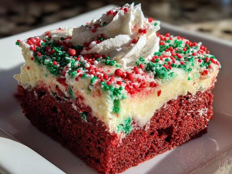 Red Velvet Poke Cake