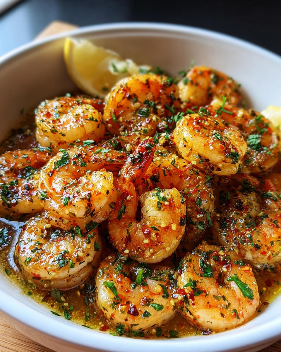 Spicy Garlic Butter Shrimp - detail 1