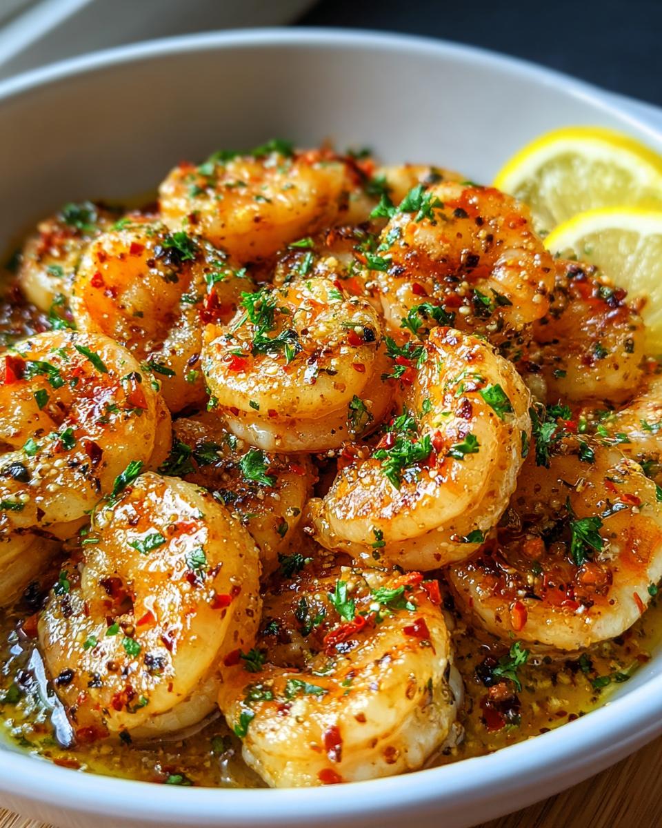 Spicy Garlic Butter Shrimp - detail 2