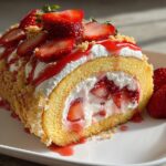 Strawberry Cheesecake Roll