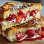 Strawberry Cheesecake Sandwich