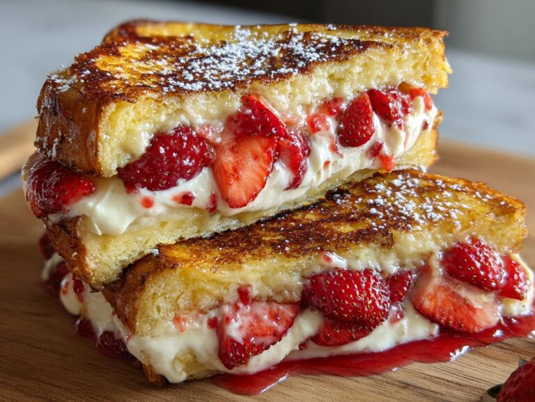 Strawberry Cheesecake Sandwich
