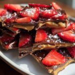 Strawberry Peanut Butter Bark