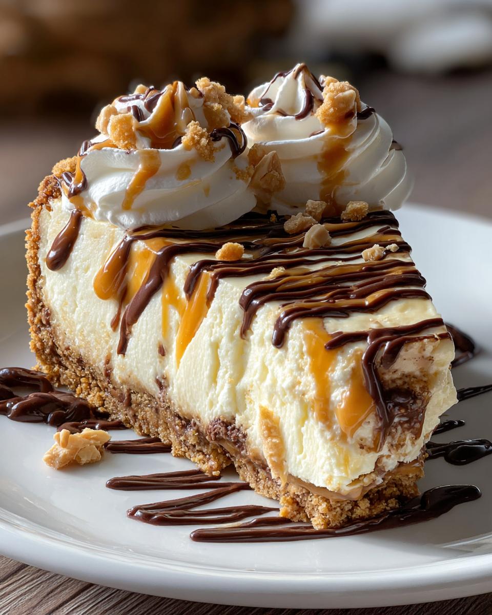 White Chocolate Peanut Butter Cheesecake - detail 1