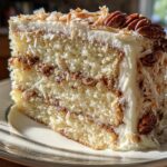 White German Chocolate Cake