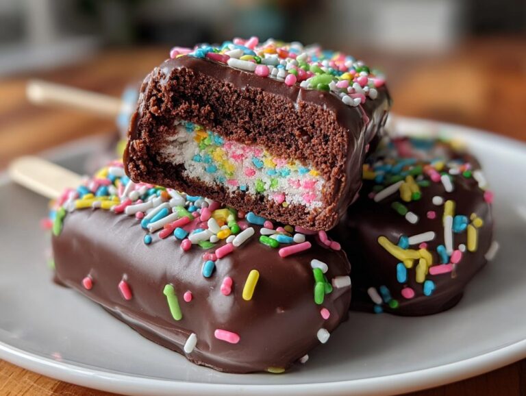 chocolate cakesicles