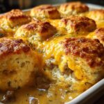 hashbrown biscuit breakfast bake
