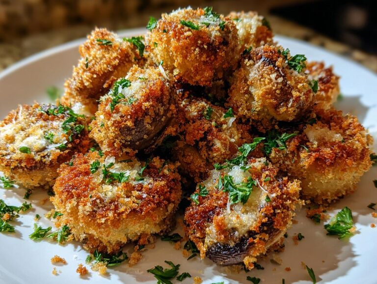 Air Fryer Breaded Mushrooms