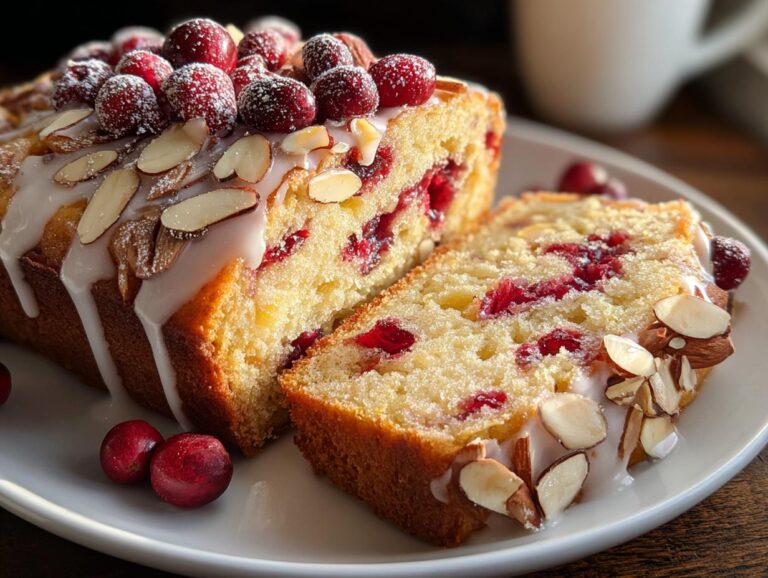 Almond Cranberry Cake