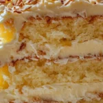 Almond Cream Layer Cake