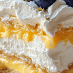 BLUEBERRY LEMON CREAM DESSERT BARS