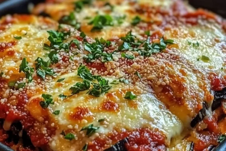 Baked Eggplant Parmesan
