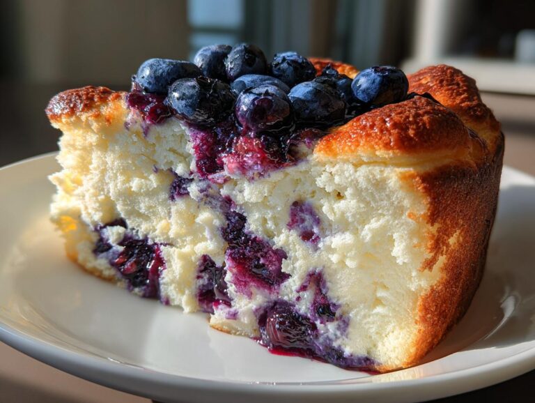 Blueberry Cloud Bread