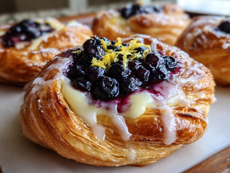 Blueberry Lemon Danish