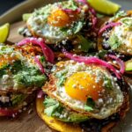 Breakfast Tostadas with Eggs