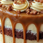 CARAMEL CHOCOLATE TRUFFLE CAKE