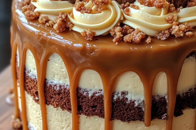 CARAMEL CHOCOLATE TRUFFLE CAKE
