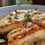 CREAMY MUSHROOM CHICKEN